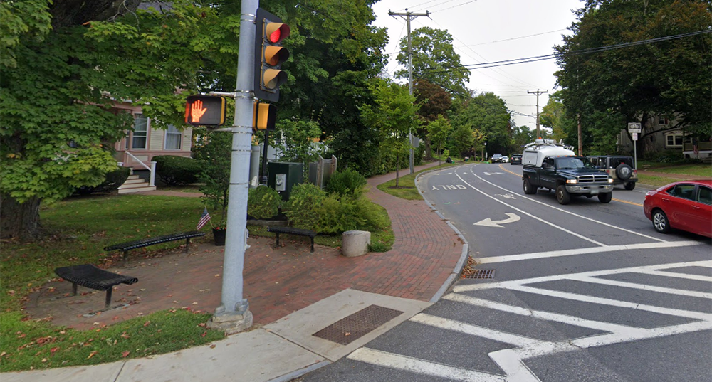 An example of a complete street at Silver and Arch street in Dover