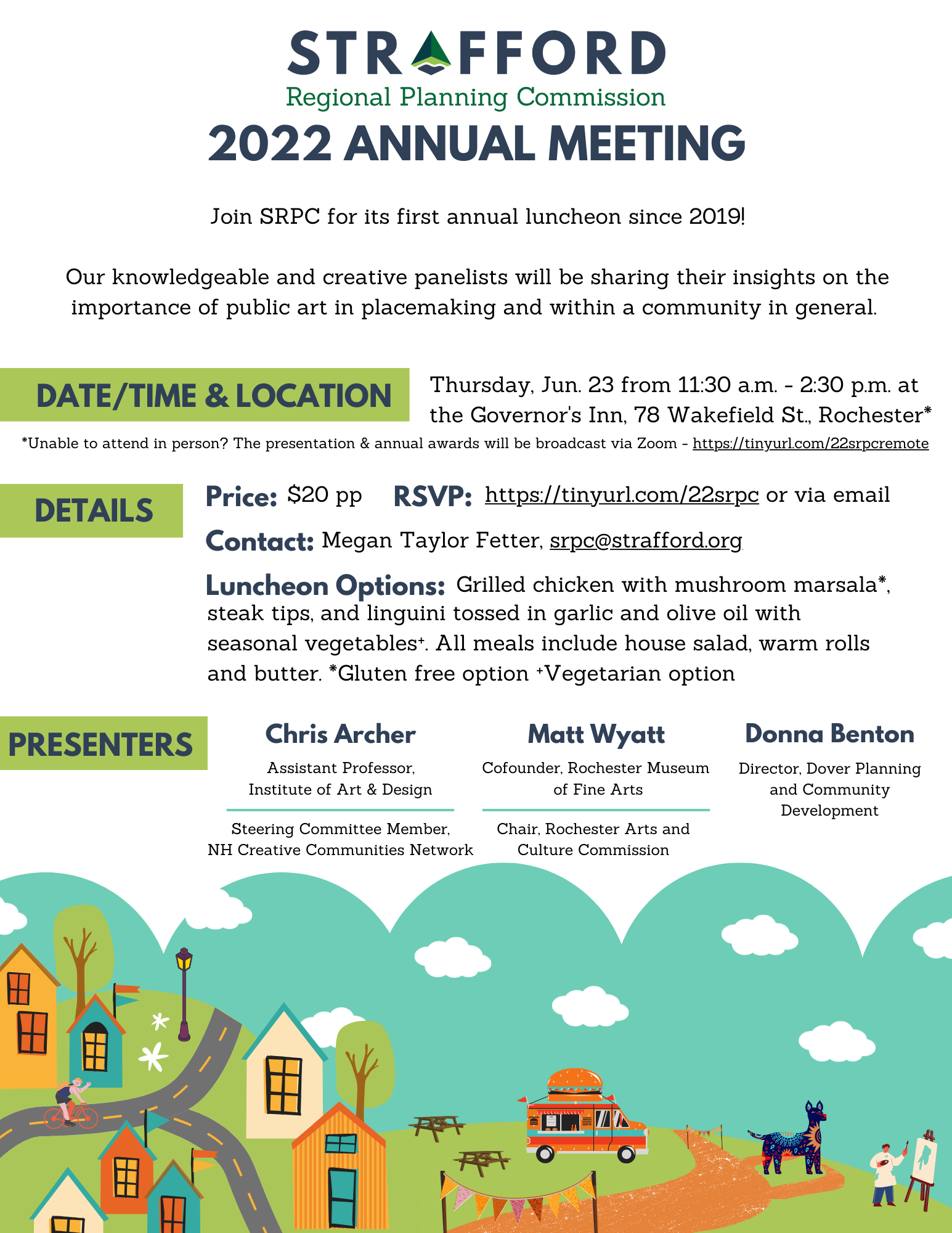 Screenshot of SRPC 2022 Annual Meeting Flyer