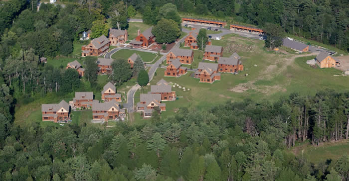A co-housing village in Nubanusit Neighborhood and Farm