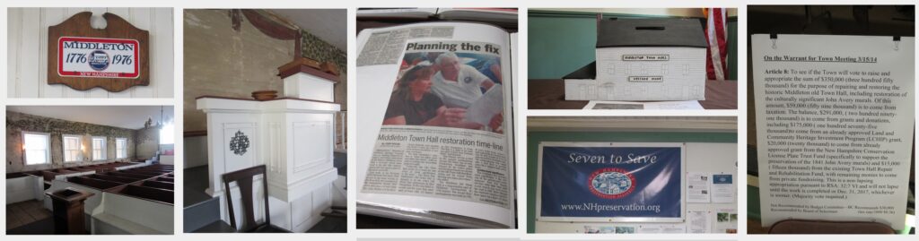 stich of photos from the Middleton Old Town Hall