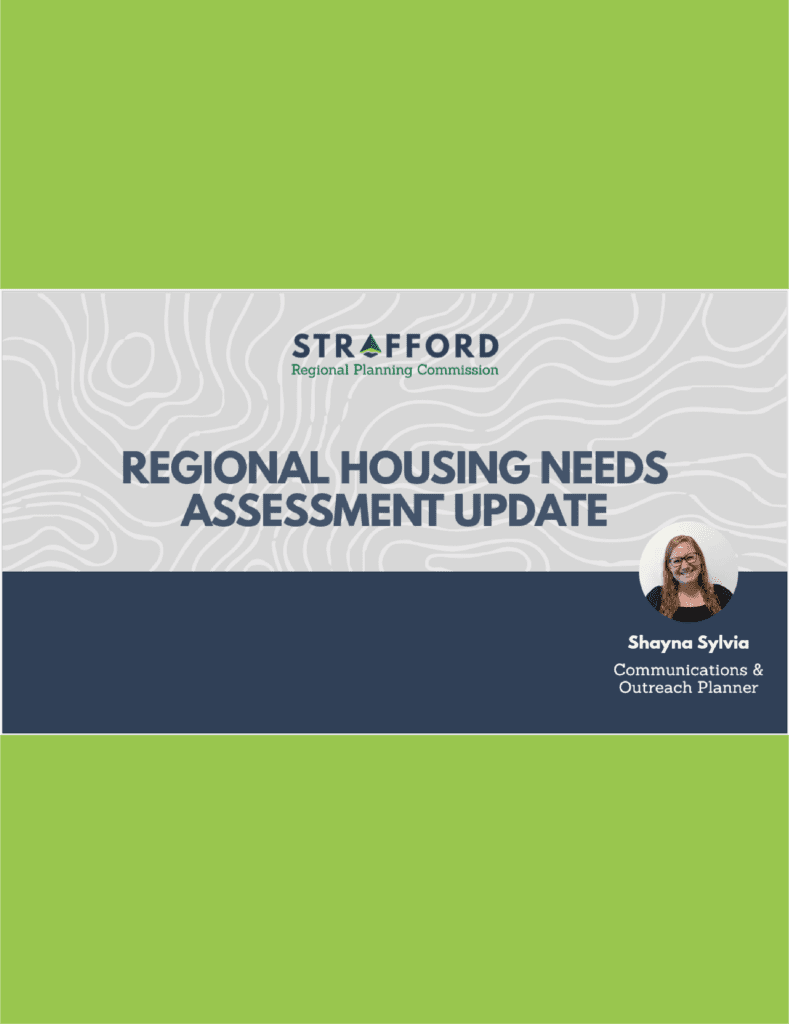 First slide from the RHNA Update at the Feb. '22 Commission Meeting