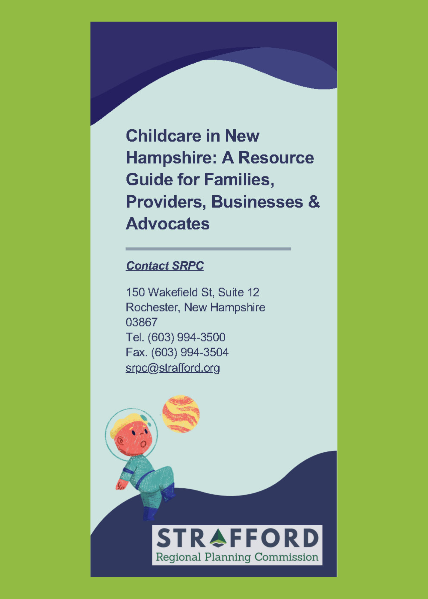 Childcare Resource Guide Cover