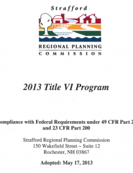 Cover of SRPC Title VI Program