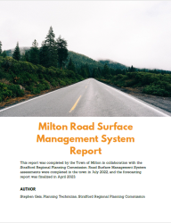 Cover of RSMS Forecasting Report - Milton 2022
