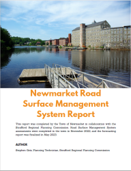 Cover of RSMS Forecasting Report - Newmarket 2022
