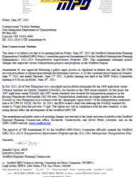 Cover of SRPC 2021-2024 TIP Amendment 1